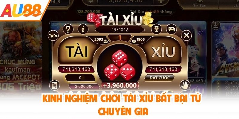 Kinh nghiệm chơi Tài Xỉu bất bại từ chuyên gia
